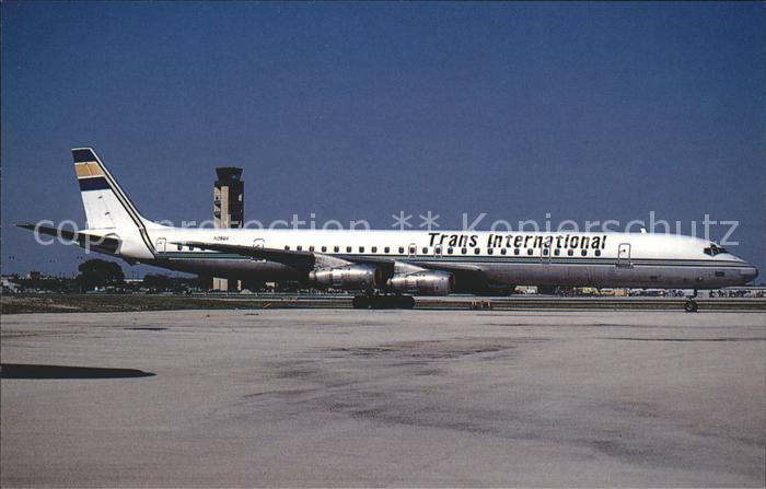 Flugzeuge Zivil N25UA McDDouglas DC-8-61 c/n 46127 Tran