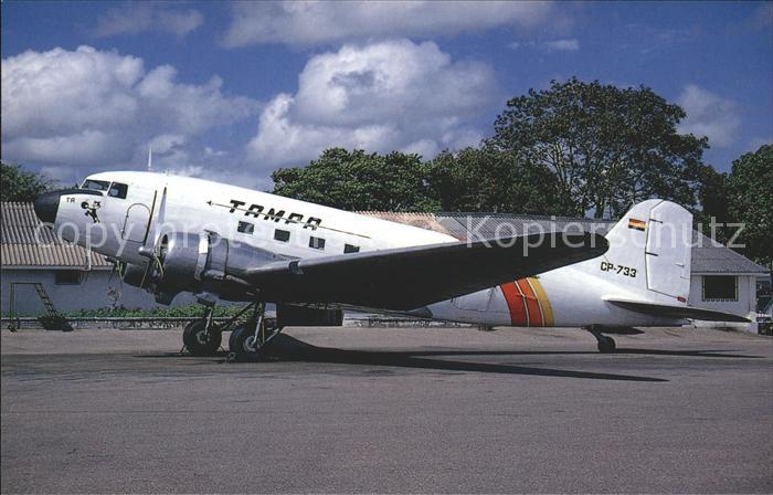 Flugzeuge Zivil CP-733 DC-3C Tampa Bolivia