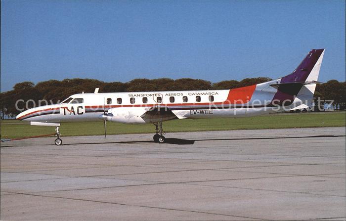 Flugzeuge Zivil Fairchild SA227AC Metro III LV-WEE cn AC-516 TAC Transporte Aero