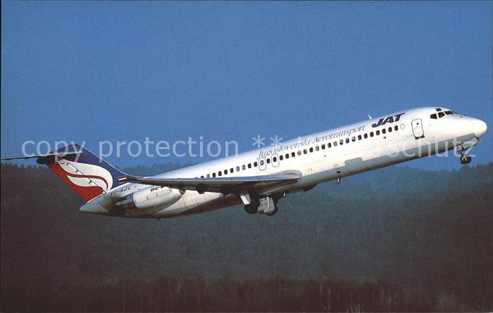 Flugzeuge Zivil McDonnell Douglas DC-9-32 YU-AJL cn 45751 fn 695 JAT