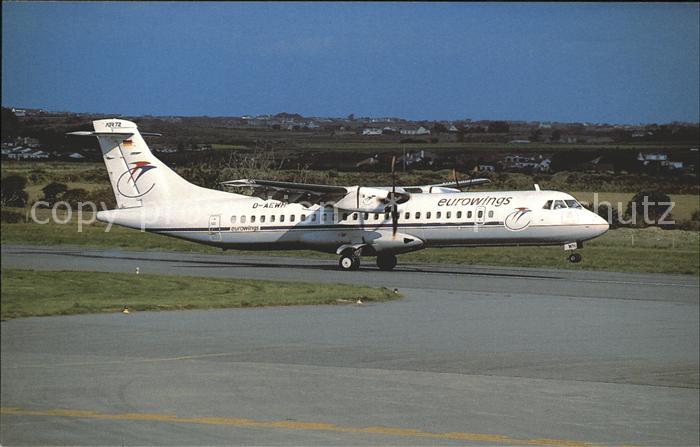 Flugzeuge Zivil Aerospatiale Alenia ATR72-212 D-AEWH cn