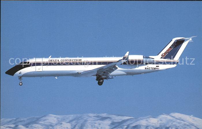 Flugzeuge Zivil Canadair Regional Jet 100ER CL-600-2B19 N407SW cn 7034 Skywest D