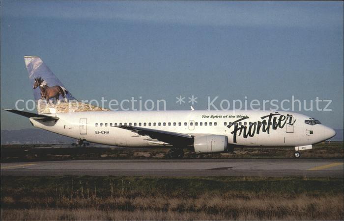 Flugzeuge Zivil Boeing 737-300 EI-CHH The Spirit of the West Frontier