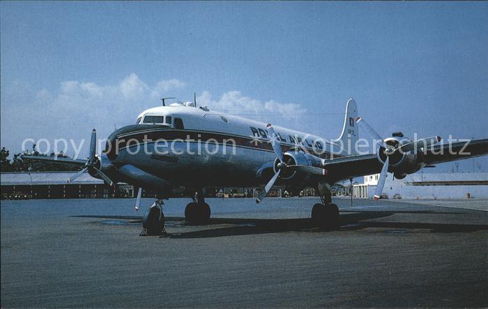 Flugzeuge Zivil Royal Air Lao Douglas DC-4 XW-TDE Saigon 1970
