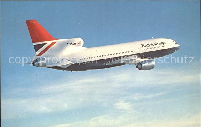 Flugzeuge Zivil British Airways Lockheed L-1011-500 Tristar N48354 c/n 1157