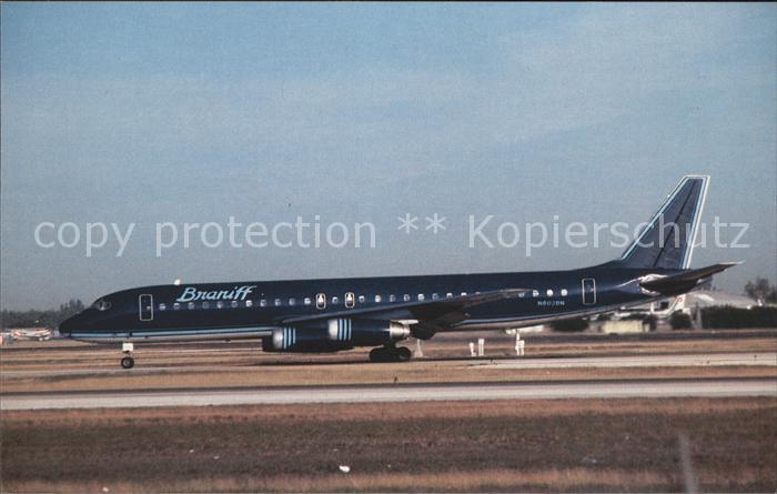 Flugzeuge Zivil Braniff International McDonnell Douglas DC-8-62 N802BN c/n 45909