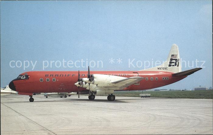 Flugzeuge Zivil Braniff International Lockheed L-188A Electra N9709C c/n 1114