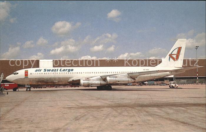 Flugzeuge Zivil Boeing B. 707-344C 3D-ASC c/n 19706 Air Swazi Cargo