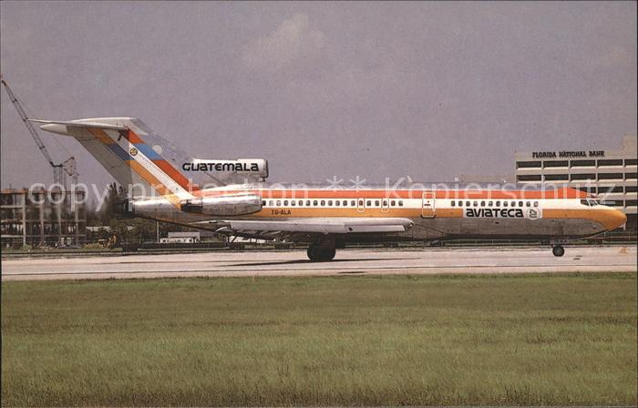 Flugzeuge Zivil Boeing B. 727-25C IG-ALA c/n 19302 Aviateca Guatemala