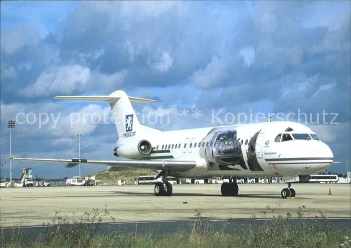 Flugzeuge Zivil Occitania Jet Fleet F28-4000 F-GDFC c/n 11133