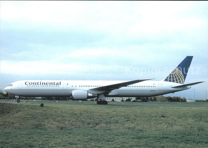 Flugzeuge Zivil Continental B767-424 N66051 c/n 29446 / 799