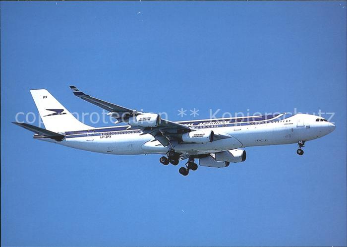 Flugzeuge Zivil Aerolines Argentinas A340-211 LV-ZPX c/n 080