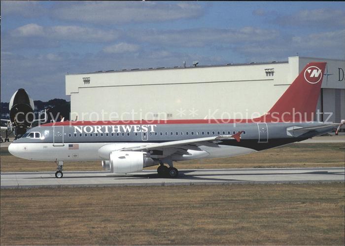 Flugzeuge Zivil Northwest Airlines A319-132 D-AVYP c/n 1140