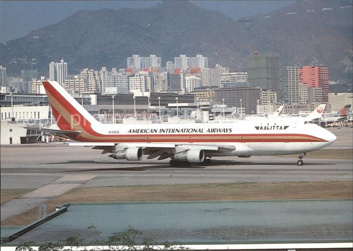 Flugzeuge Zivil Kalitta American International Airways B747-146F N701CK c/n 1972