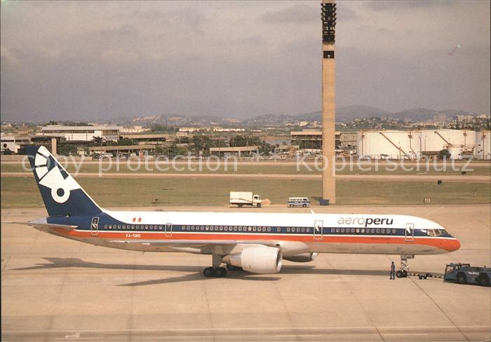 Flugzeuge Zivil M-116 Aeroperu-Peru B-757-23A 25489 XA-