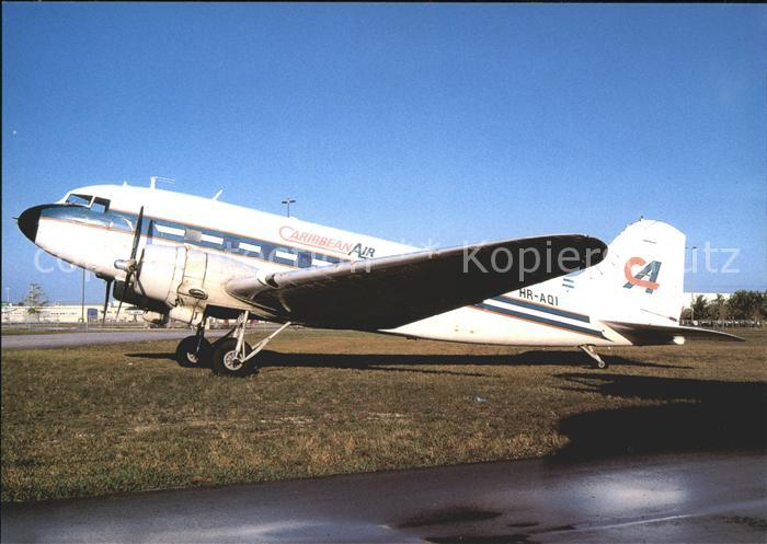 Flugzeuge Zivil Caribbean Air McDDouglas DC-3 HR-AQI