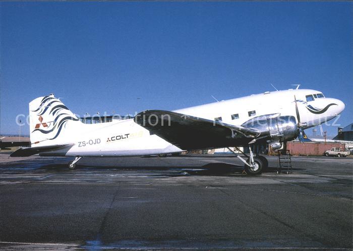 Flugzeuge Zivil Colt Air McDDouglas DC-3 ZS-OJD