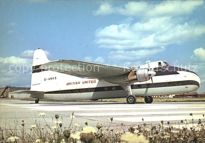 Flugzeuge Zivil British United Bristol 170 Mk. 32 G-ANV