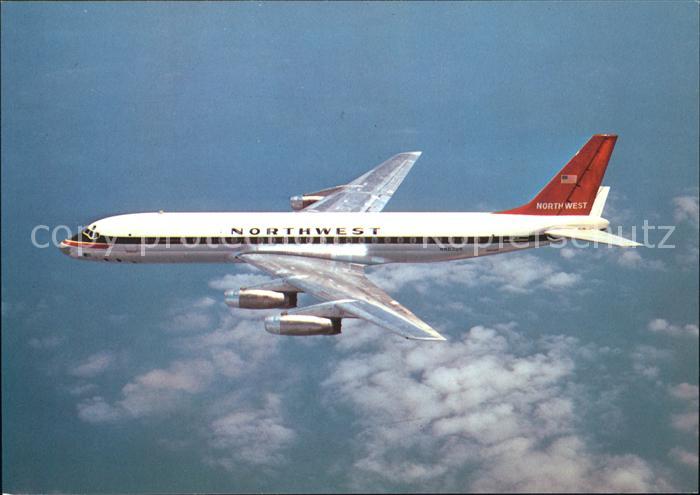 Flugzeuge Zivil Convair 880 N803US Douglas DC-8-33 Northwest Airlines