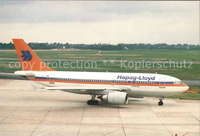 Flugzeuge Zivil T.A.S. 025 Hapag-Lloyd Airbus A310-200 D-AHLV c/n 430