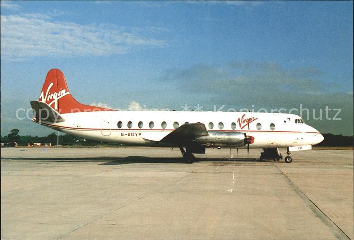 Flugzeuge Zivil T.A.S. 024 Virgin Viscount 806 G-AOYP c