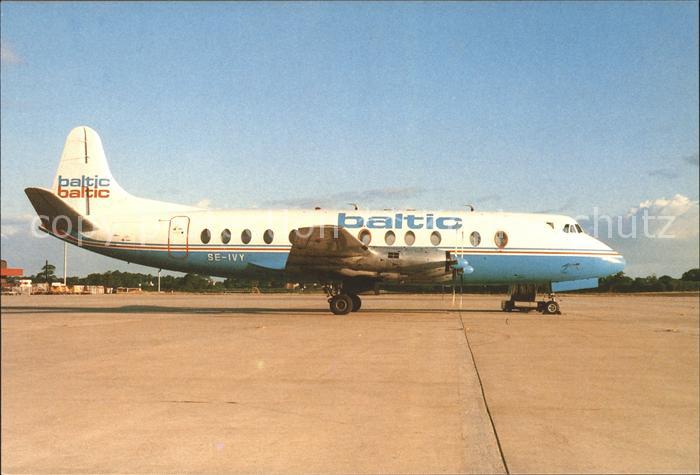 Flugzeuge Zivil Baltic Viscount 815 SE-IVY c/n 375