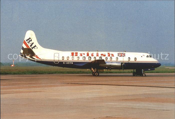 Flugzeuge Zivil BAF Viscount 806 G-AOYN c/n 263