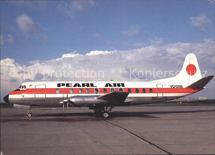 Flugzeuge Zivil VQ-GAB Vickers Viscount804 Pearl Air c/n 248