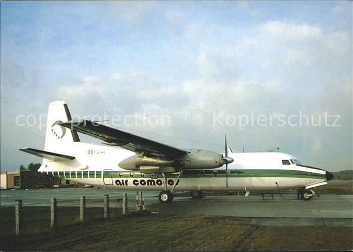 Flugzeuge Zivil Fokker F27 Mk200 Air Comores D6-CAI