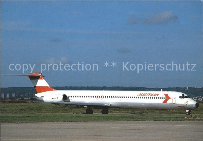 Flugzeuge Zivil Austrian MD-81