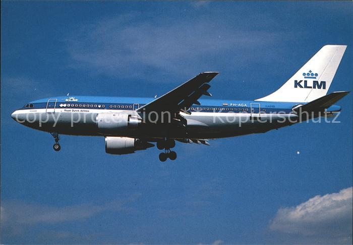 Flugzeuge Zivil KLM Airbus A-310-203 PH-AGA