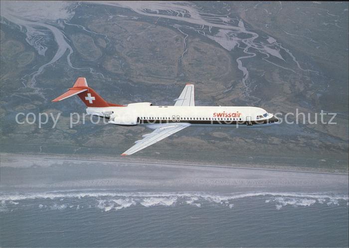 Swissair Fokker 100 HB-IVA