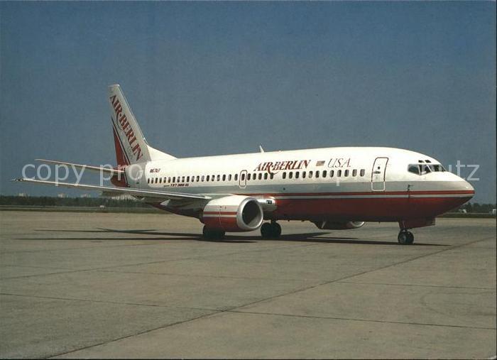 Flugzeuge Zivil Air Berlin USA Boeing 737-3Y0 SL