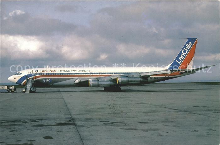 Flugzeuge Zivil Lan Chile B707 CC-CEA c/n 18926