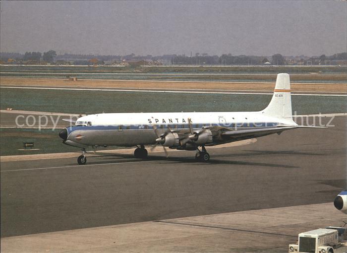 Flugzeuge Zivil EC-ATR Douglas DC-7C Spantax