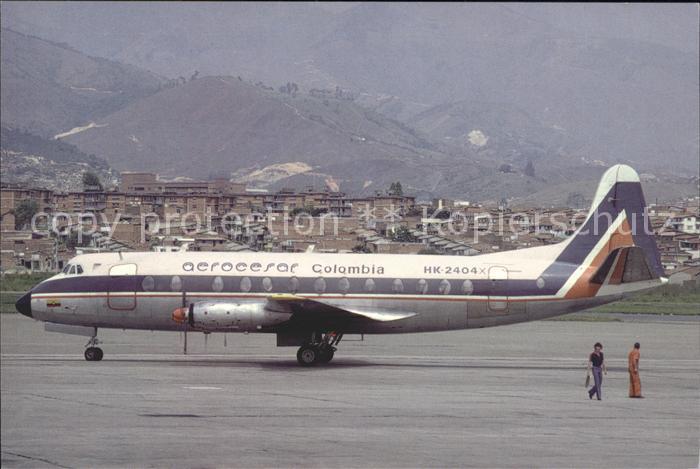Flugzeuge Zivil AEROCESAR Viscount 828 HK.2404X c/n 457