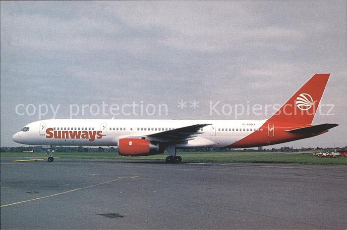 Flugzeuge Zivil SUNWAYS (Suède B-757-236 G.BUDX c/n 25592