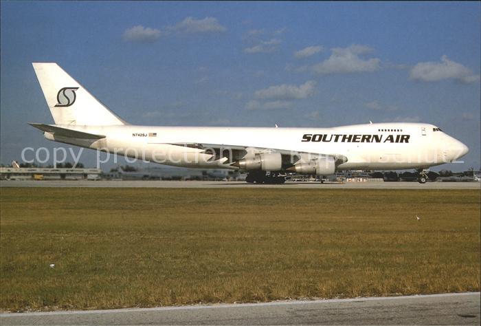 Flugzeuge Zivil SOUTHERN AIR Boeing 747-200 N742SJ c/n 21827
