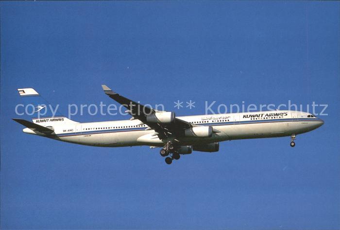 Flugzeuge Zivil KUWAIT AIRWAYS Airbus 340-313 9K-ANC c/