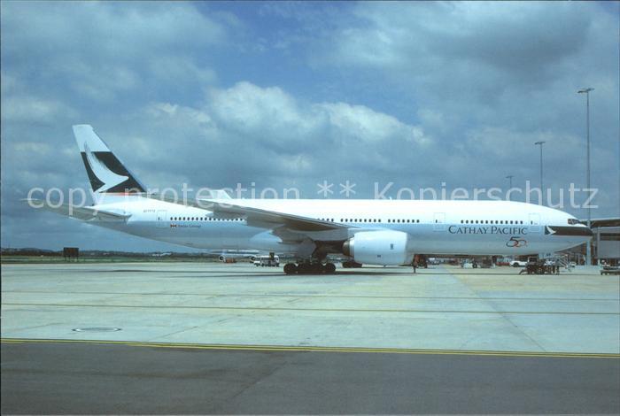 Flugzeuge Zivil CATHAY PACIFIC Boeing 777-267 N77773 c/