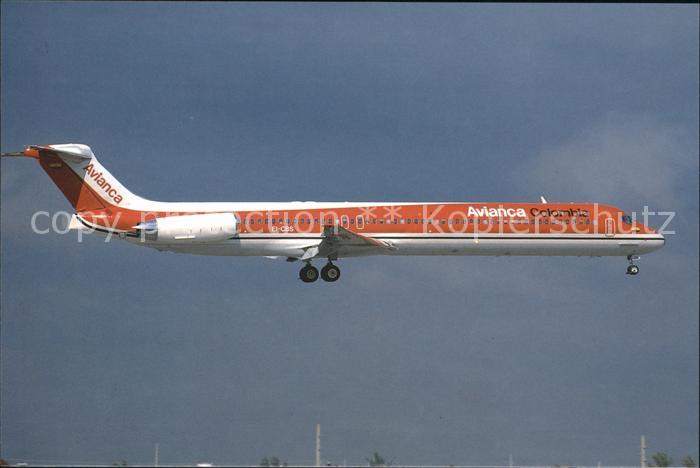 Flugzeuge Zivil AVIANCA Colombia McDDouglas MD-83 El-CBS c/n 1799