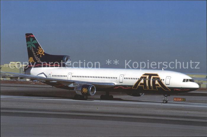 Flugzeuge Zivil AMERICAN TRANS AIR Lockheed L-1011-50 N