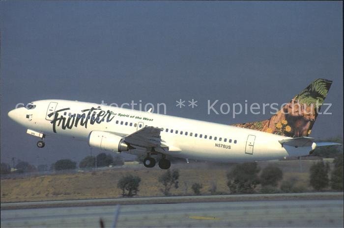 Flugzeuge Zivil FRONTIER (Young Foxes) Boeing 737-301 N578US c/n 23257/1124