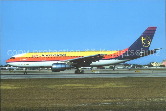 Flugzeuge Zivil AIR JAMAICA Airbus 300-B4-203 6Y-JMR c/n 109