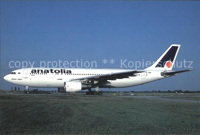 Flugzeuge Zivil anatolia ONUR AIR A 300 B4-2C TC-ONV cn 057 mfd 1978