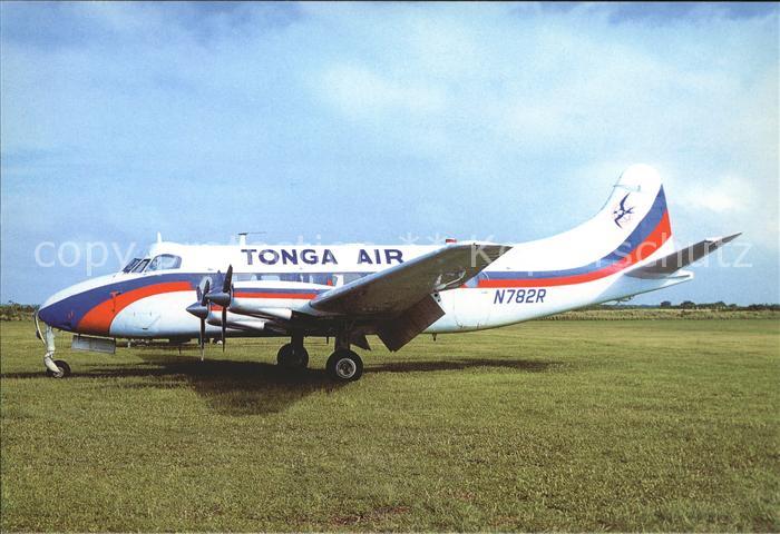 Flugzeuge Zivil TONGA AIR DZH 114 Heron 2D N782R cn 14126 mfd 1959