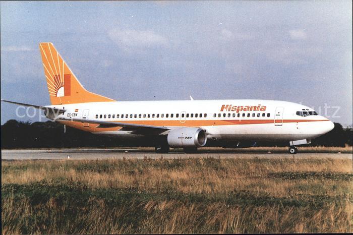 Flugzeuge Zivil HISPANIA Boeing 737-329 EX-EBX