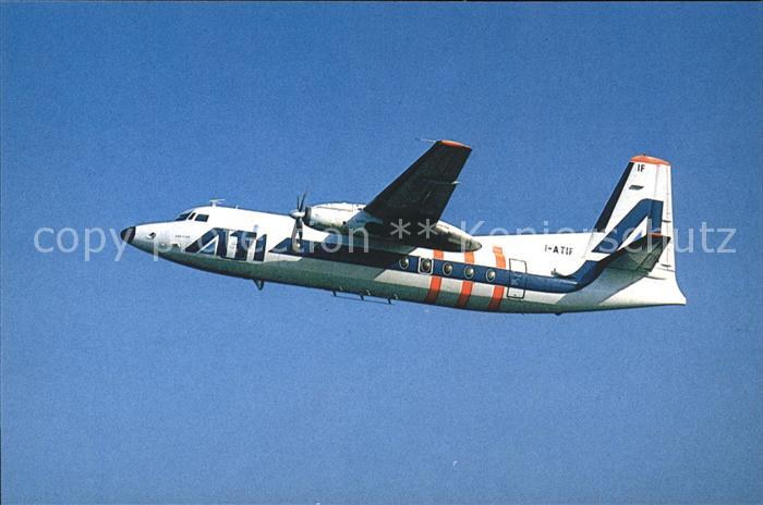 Flugzeuge Zivil FOKER F7 I-ATIF