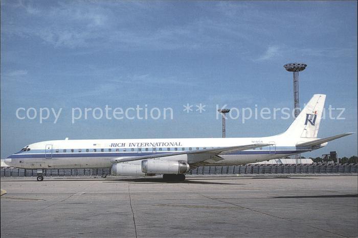 Flugzeuge Zivil RICH International DC.8-62 N1804 c/n 45896