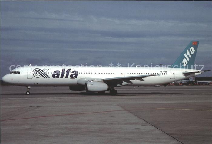 Flugzeuge Zivil AIR ALFA Airbus A321 9Y-BWA
